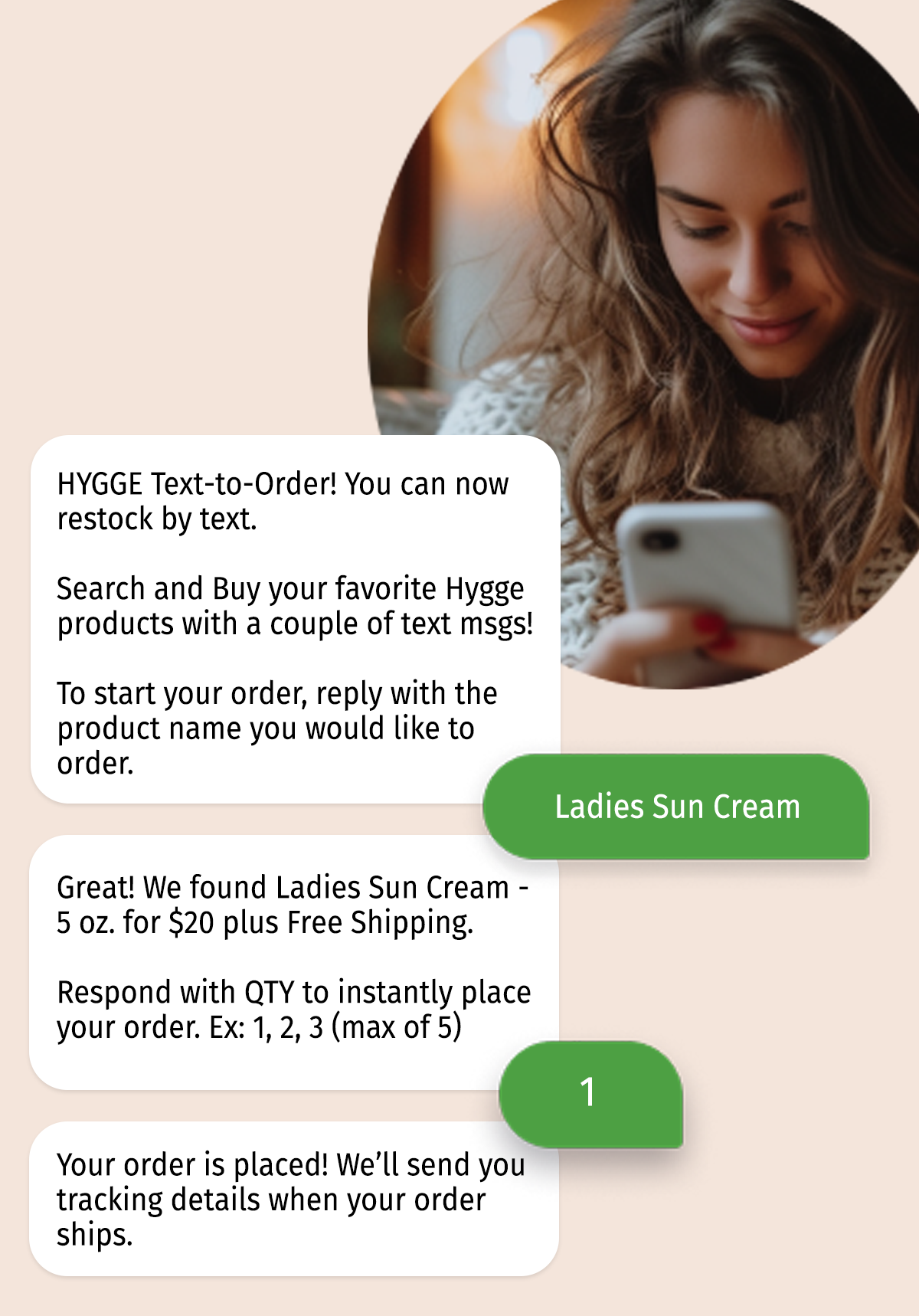 Text to Reorder Flow